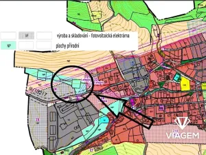 Prodej podílu komerčního pozemku, Čím, 6483 m2