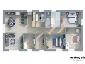 Prodej rodinného domu, Hrdlořezy, 126 m2