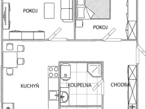 Prodej bytu 2+1, Frenštát pod Radhoštěm, Školská čtvrť, 64 m2