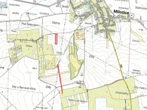 Prodej podílu pole, Milotice, 7763 m2