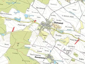 Prodej pole, Domamil, 9549 m2