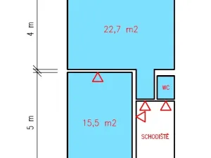 Pronájem kanceláře, České Budějovice - České Budějovice 4, Rudolfovská tř., 135 m2