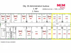 Pronájem kanceláře, Hradec Králové - Nový Hradec Králové, Brněnská, 150 m2