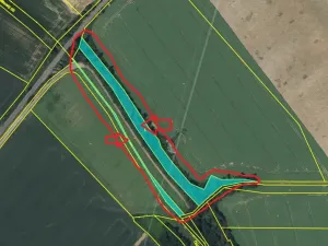 Prodej podílu lesa, Hrušov, 2914 m2