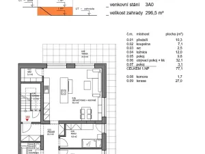 Prodej bytu 4+kk, Písek, Dolní, 76 m2
