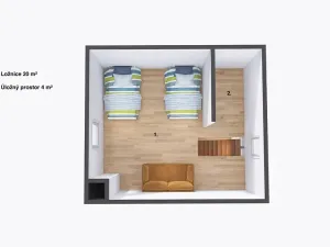 Prodej chaty, Jičín, 48 m2