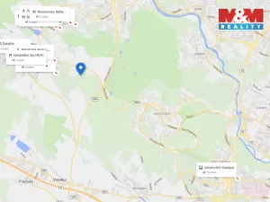 Prodej pozemku pro bydlení, Brno - Žebětín, 1160 m2