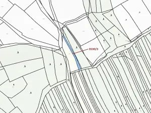 Dražba pozemku, Bojkovice, 537 m2