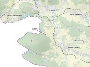Dražba lesa, Mikulášovice, 4741 m2