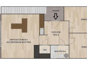 Prodej bytu 3+kk, Česká, 86 m2