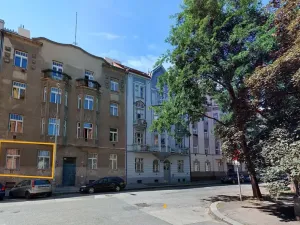 Pronájem bytu 2+1, Praha - Karlín, Hybešova, 74 m2