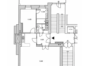 Prodej bytu 2+kk, Praha - Nové Město, Vojtěšská, 80 m2