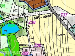 Prodej lesa, Chotýšany, 21423 m2