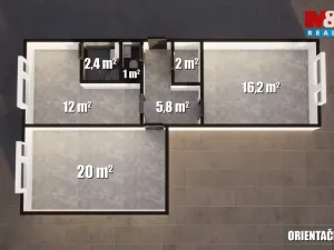 Prodej bytu 2+1, Ústí nad Labem - Neštěmice, Sibiřská, 62 m2
