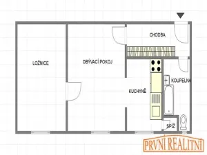 Prodej bytu 2+1, Veselí nad Moravou, Rumunská, 58 m2