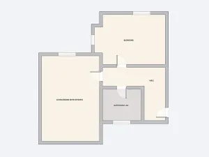 Pronájem bytu 2+kk, Praha - Holešovice, U garáží, 45 m2