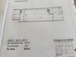 Prodej bytu 1+kk, Rruga Viena, Golem, Albánie, 37 m2