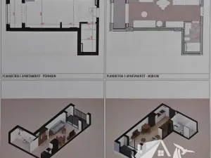 Prodej bytu 1+kk, Drač, Albánie, 39 m2