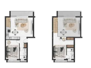 Prodej bytu 2+1, Agios Amvrosios Keryneias, Kypr, 75 m2