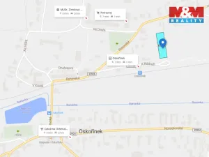 Prodej pozemku pro bydlení, Oskořínek, Ronovská, 1594 m2