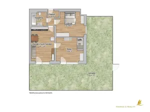 Pronájem bytu 3+kk, Plzeň, Křimická, 62 m2