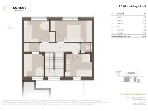 Pronájem rodinného domu, Praha - Nebušice, Noseckých, 120 m2