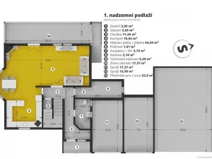 Prodej rodinného domu, Ondřejov, Pod Oborou, 276 m2