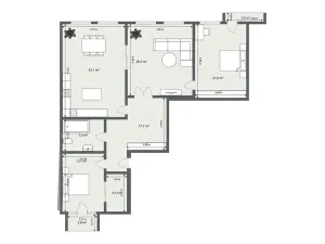 Prodej bytu 4+kk, Praha - Holešovice, U Pergamenky, 125 m2
