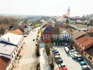 Prodej vícegeneračního domu, Veselí nad Lužnicí, náměstí T. G. Masaryka, 262 m2