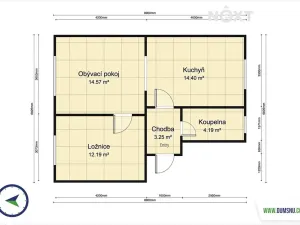 Prodej bytu 2+1, Šumperk, Zborovská, 55 m2