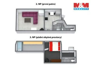 Prodej bytu 3+1, Svatava, Pobřežní, 51 m2