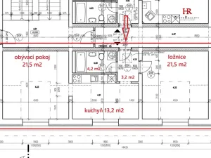 Pronájem bytu 2+1, Benešov, Na Chmelnici, 63 m2