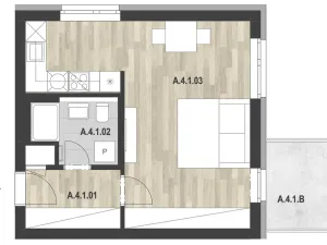 Pronájem bytu 1+1, Rychnov nad Kněžnou, Javornická, 42 m2