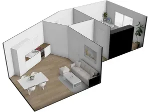 Pronájem bytu 2+kk, Brno - Ivanovice, Hřebíčková, 33 m2