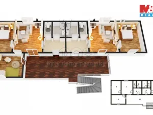 Prodej rodinného domu, Lázně Bohdaneč, Škroupova, 85 m2