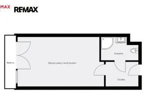 Prodej bytu 1+kk, Praha - Háje, Sochorcova, 33 m2