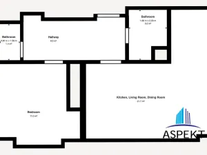 Pronájem bytu 2+kk, Praha - Holešovice, Dělnická, 52 m2