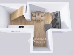 Pronájem bytu 2+kk, Ivančice, Žerotínovo náměstí, 55 m2