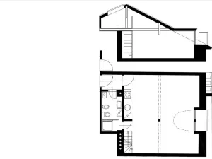 Pronájem atypického bytu, Praha - Karlín, Za Poříčskou bránou, 61 m2