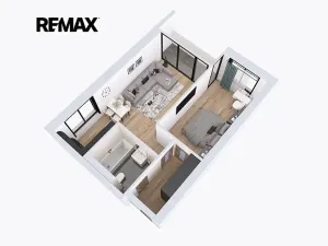 Pronájem bytu 2+kk, Kolín, 5. května, 54 m2