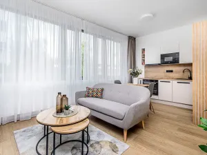 Pronájem bytu 1+kk, Praha - Karlín, Pobřežní, 27 m2