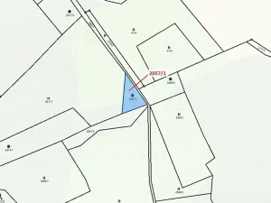 Dražba pozemku, Slopné, 295 m2