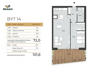 Prodej bytu 2+kk, Železná Ruda, Klatovská, 72 m2