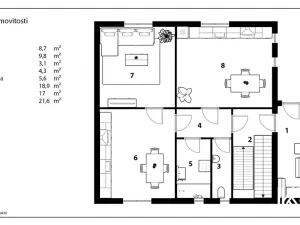 Prodej vícegeneračního domu, Pardubice, Ve Stezkách, 332 m2