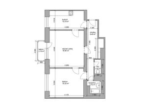 Prodej bytu 2+1, Hradec Králové - Pražské Předměstí, Puškinova, 57 m2