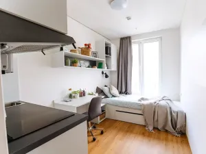Pronájem bytu 1+kk, Praha - Holešovice, Na zátorách, 15 m2