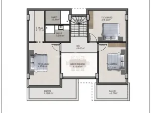 Prodej vily, Alanya, Turecko, 250 m2