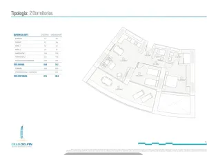 Prodej bytu 3+kk, Benidorm, Španělsko, 124 m2