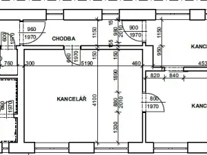Pronájem kanceláře, Střítež - Kaplice-nádraží