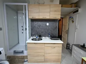 Pronájem bytu 1+kk, Praha - Střešovice, náměstí Před bateriemi, 17 m2